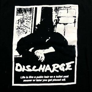 ☆新品☆Discharge ディスチャージ Tシャツ ハードコア パンク Sサイズ(検)Chaos UK GBH Exploited Disorder Crass 666 ライダース #1