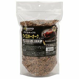 【中古】ソト(SOTO) スモークチップス ウイスキーオーク 500g ST-1317