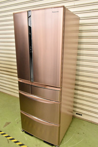 HL15 パナソニック Panasonic 6ドア ノンフロン冷凍冷蔵庫 NR-F556XV-SR 552L 103kg 2012年製