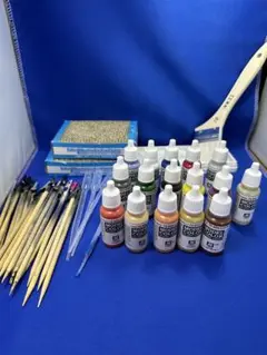 Vallejo Basic USA Colors アクリル Paint Set