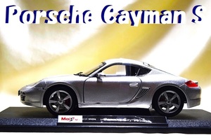 新品マイスト1/18【Maisto】◆Porsche Cayman S/伝説名車◆ポルシェ/BMW/ランボルギーニ/フェラーリ/アウディ/オートアート/京商/ブラーゴ 