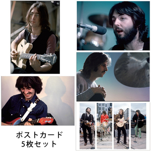 The Beatles / ザ・ビートルズ『Let It Be 5 Postcards Set』ポストカード 5枚セット【未開封/新品】公式グッズ / レット・イット・ビー