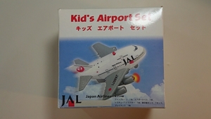 ＪＡＬ 日本航空 747 キッズエアポートセット 未開封品 5点入り ジャンク品