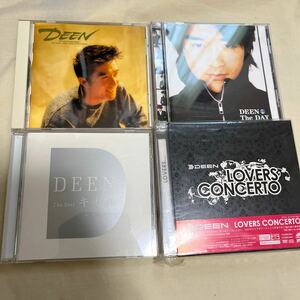 DEEN/The DAY/THE BEST キセキ/LOVERS CONCERTO CD4枚セット