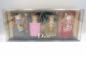 (A1) Dior Voyage ミニ香水 7.5ml 4点 セット ( I LOVE DIOR / FOREVER AND EVER / LILY DIOR / CHRIS7947 ) ミニボトル ディオール 中古