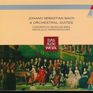 BC-005　J.S.バッハ　管弦楽組曲　全集　アーノンクール　ウィーンコンツェントムジスク　（GERMANY）