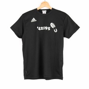 アディダス 半袖Tシャツ クライマ365 ランニングウエア マラソン メンズ Sサイズ ブラック adidas