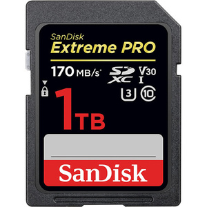 SanDisk SDXCメモリーカード エクストリーム プロ SDSDXXY-1T00-GN4IN 1TB [管理:1000018151]