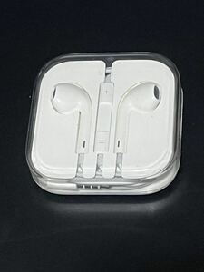iPhone6S 付属品 Apple純正　イヤホン マイク付き 丸型　イヤホンジャック 3.5mm パソコン利用
