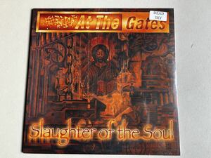 ☆NEW SEALED ★AT THE GATES アット ザ ゲーツ ★Slaughter Of The Soul ★DEAD SKY 灰/水色盤 ★300枚限定！ ★ENTOMBED BATHORY