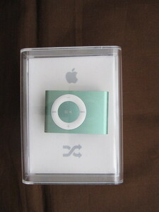 iPod shuffle 2GB 第2世代　MB522J/A グリーン　ケース入り