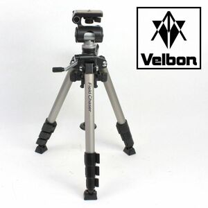 Velbon ベルボン 三脚 Field Chaser フィールドチェイサー 雲台 PH-157 脚部4段階伸長