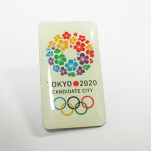 ２０２０年　東京オリンピック　誘致　ピンバッジ 送料無料定形外