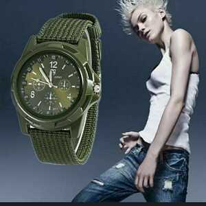 新品 腕時計 軍事モデル 緑　9
