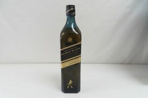 9061/mk/04.02 【古酒/未開栓】JOHNNIE WALKER ジョニーウォーカー ダブルブラック 40% 70ml