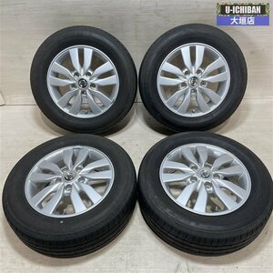 ニッサン セレナ 純正 5.5-15+45 5H114.3 2020年製 ブリヂストン ルフトRVⅡ 195/65R15 15インチ 4本セット 002R