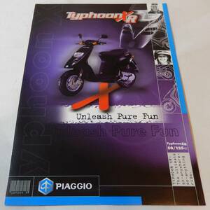 PIAGGIO Typhoon XR 50 / 125 スクーター (外国語) カタログ ★Wm3448