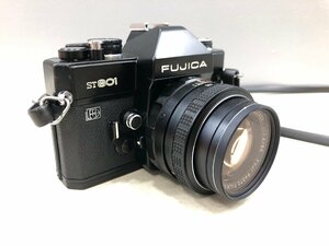 〇ジャンク 富士フィルム FUJICA ST801 LED フィルムカメラ / EBC FUJINON 50mm レンズ 同梱不可　1円スタート