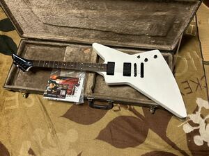 2012年製・お宝・新品同様・Epiphone・ Limited ・Edition・ 1984 ・Explorer・ METALLICA ・James Hetfield・エクスプローラーEMG85＆81