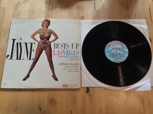 【LP】Jayne Mansfield / Busts Up Las Vegas (FOX 3049 MO8P-3187) / Arthur Blake / Mickey Hargitay / 61年US盤 / 盤美品