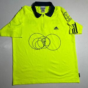 2002 FIFA WORLD CUP 2002 ワールドカップ アディダス adidas サッカー トレーニング用 ハーフジップシャツ ウェア