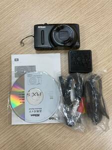 ＃12708【現状保管品/通電確認済み】 Nikon ニコン COOLPIX S9500 クールピクス コンパクトデジタルカメラ ブラック