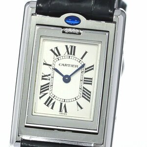 カルティエ CARTIER W1011158 タンクバスキュラントSM クォーツ レディース _767571