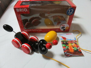 BRIO Ant with Rolling Egg あり たまご ころころ転がる 木製 知育玩具 箱入り きれいです