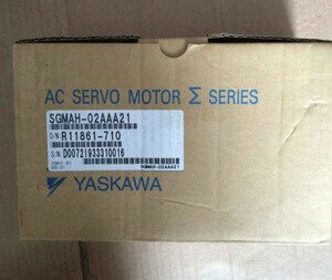 新品　YASKAWA 安川電機 SGMAH-02AAA21 サーボモーター　6ケ月保証