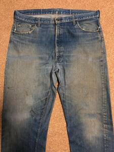 70S LEVIS リーバイス505 66BIGE過渡期モデル 人気のオーバーサイズ 実寸約W40インチ リペア済み【他にもヴィンテージ出品中！】