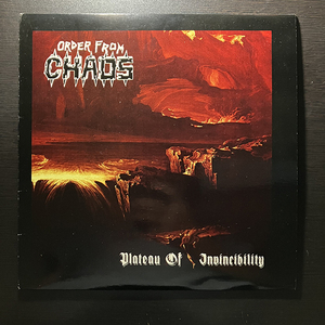 Order From Chaos / Plateau Of Invincibility [Shivadarshana SR004] 10インチ レッドカラー盤 Death Metal