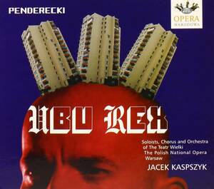2枚組 冊子付 JACEK KASPSZYK ヤツェク カスプシク PENDERECKI UBU REX Polish National Opera ペンデレツキ クシシュトフ Wielki Theater