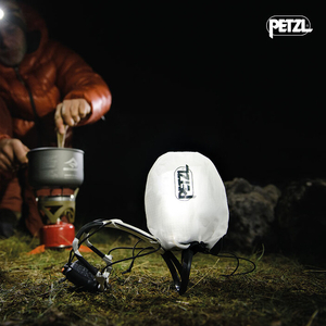 ヘッドランプをランタンに！＊Petzl【ペツル】シェル＊ポーチ【Shell LT】収納＆輸送用ポーチ【保管＆携行用ケース】光を拡散してランタン