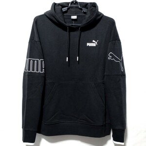 特価/未使用【サイズ=XL(LL)】puma/プーマ/レディス/裏毛/スウェット/パーカ/胸囲=87～91cm/black②