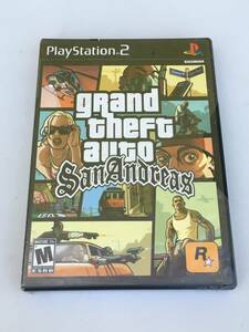 北米版 PS2 Grand Theft Auto:San Andreas Rockstar Games GTA グランドセフトオート サンアンドレアス ロックスターゲームズ 710425274107