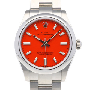 ロレックス ROLEX オイスターパーペチュアル 腕時計 ステンレススチール 277200 レディース 中古 美品
