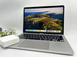 【美品 13.3インチ】Apple MacBook Pro(13-inch,2020) A2251 Core i7(1068NG7)/2.3GHz RAM:32GB/SSD:1TB AC付 シルバー Sonoma 動作品