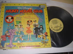 輸入盤LP MICKEY MOUSE CLUB　21ヒット　ディズニー