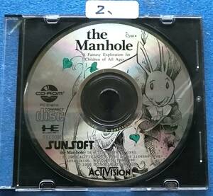 NEC PC Engine CD-ROM ソフト the Manhole　 中古ジャンク品　2