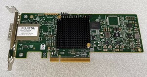 ●富士通純正 SASコントローラカード PSAS CP400e [LSIlogic SAS9300-8e][SAS 12Gb/s対応 , ロープロファイルブラケット]