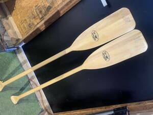 木製パドル　beaverpaddles ビーバーパドルス　118センチ　2本