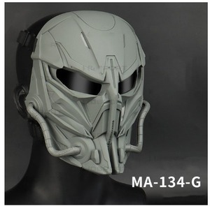 【送料無料】バイク 狩猟用マスク 戦術的 軍用ヘルメット ゴーグル付き 顔の保護