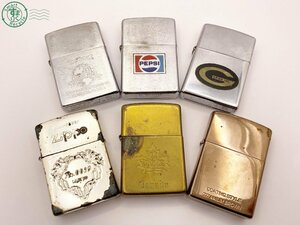 2404602143　△ 1円～！ ZIPPO ジッポー ジッポ ライター 6点 まとめ売り シルバー ゴールド 他 喫煙グッズ 着火未確認 ジャンク 中古