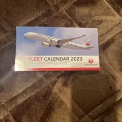 JAL 卓上カレンダー 2023