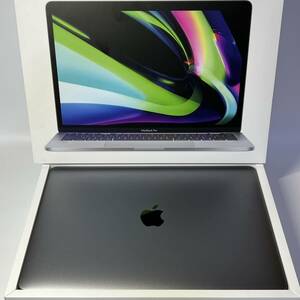 1円~【初期化済み】Apple MacBook Pro 13インチ M2 2022 スペースグレイ Z16R0004TJ/A CTOモデル 16GB 256GB 8C CPU 10C GPU 充放電回数23