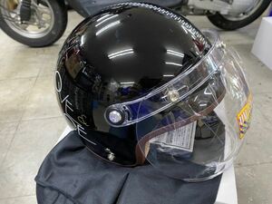 ジェットヘルメット リード工業　黒　レディースフリー　NOVIA 未使用