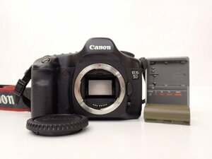 Canon キヤノン デジタル一眼レフカメラ EOS 5D ボディ バッテリー/充電器付き □ 6DBC5-1
