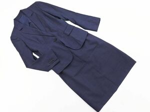 THE SUIT COMPANY スーツカンパニー セットアップ ジャケット スカート スーツ size38/紺 ■◇ ☆ eda1 レディース