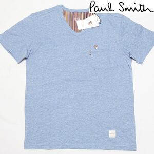 【新品タグ付き】ポールスミス 半袖Tシャツうさぎ メンズL サックス