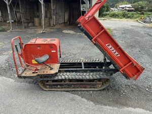 現状引渡 カワシマ　運搬車　ECK960D　油圧ダンプ　クローラ　積載量約500㎏　島根